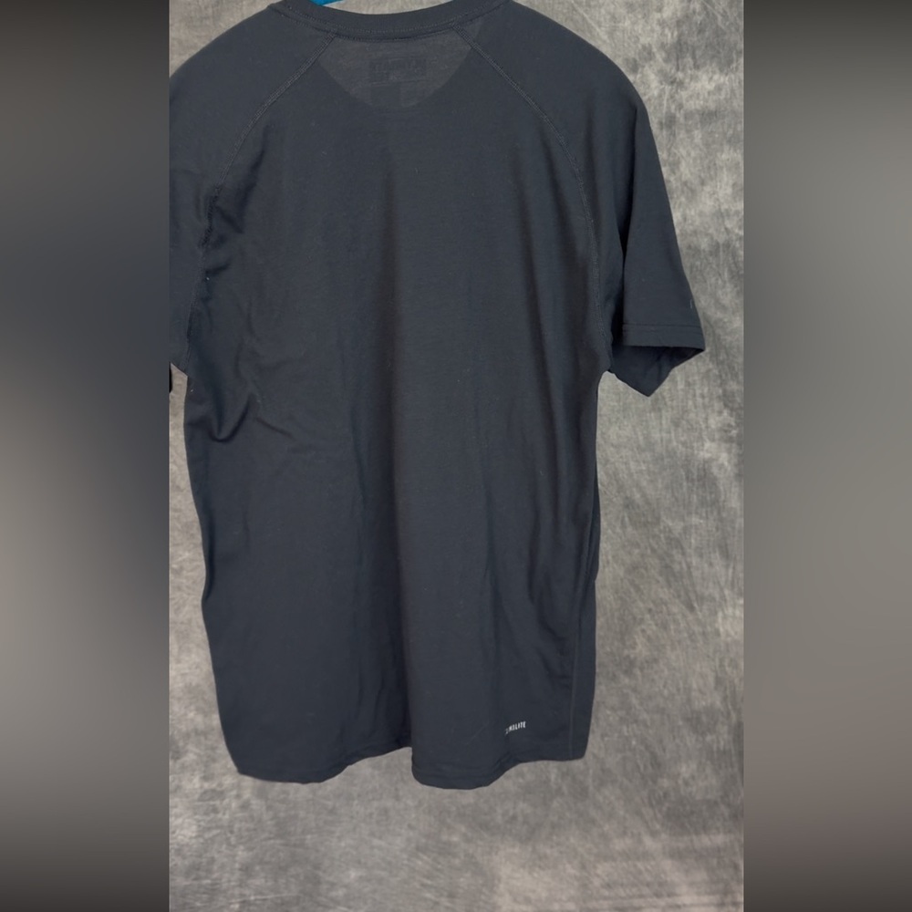 Vintage Adidas Logo Tee | Black White Graphic | L - Picture 3 of 6